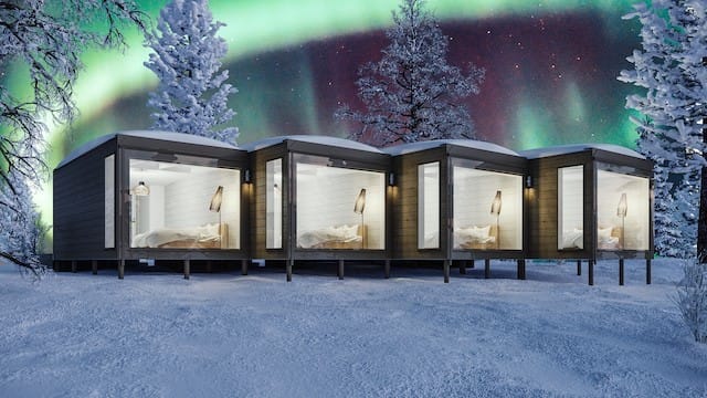 Tunturilaakso muodostuu moduulisviiteistä.