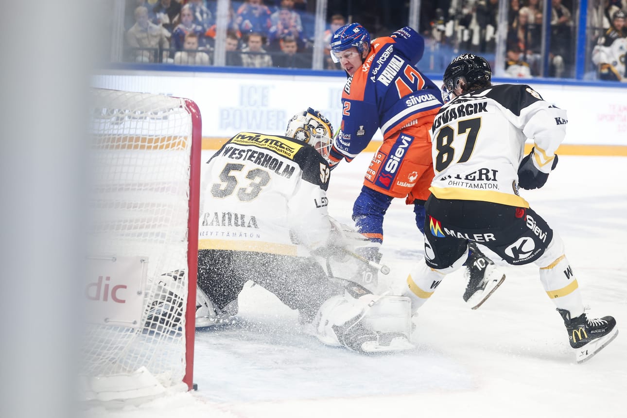 Perjantain ottelussa pisteet jäivät Tampereelle.