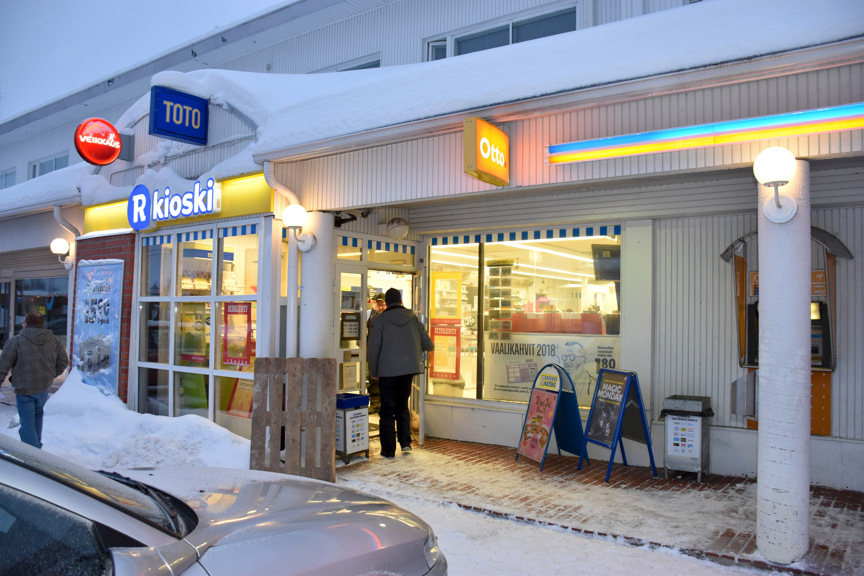 Posion postipalvelut saa nyt Posion R-kioskista.