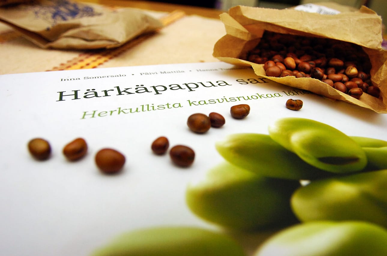 Härkäpapu kuuluu vegaaniseen ruokavalioon, joka on pitkän väännön jälkeen tulossa mahdolliseksi seinäjokelaisissa kouluissa. Arkistokuva.