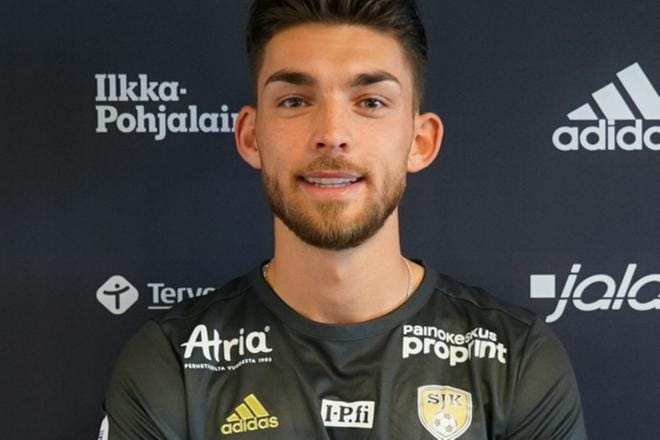 Brandon Wilson pelasi viime kaudella Australian liigassa 17 ottelua ja teki yhden maalin. Kausi päättyi kesäkuussa. Kuva: TOMMI KILPIÖ/Seinäjoen Jalkapallokerho