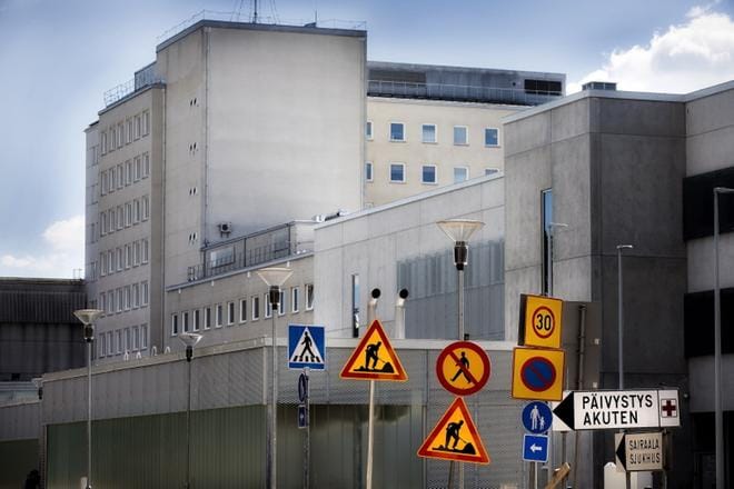 Myös Vaasassa on keskusteltu keskussairaalan palvelujen yksityistämisestä. Siihen ei johtajaylilääkäri Auvo Rauhalan mukaan ole ollut kuitenkaan tarvetta. KUVA: EETU SILLANPÄÄ
