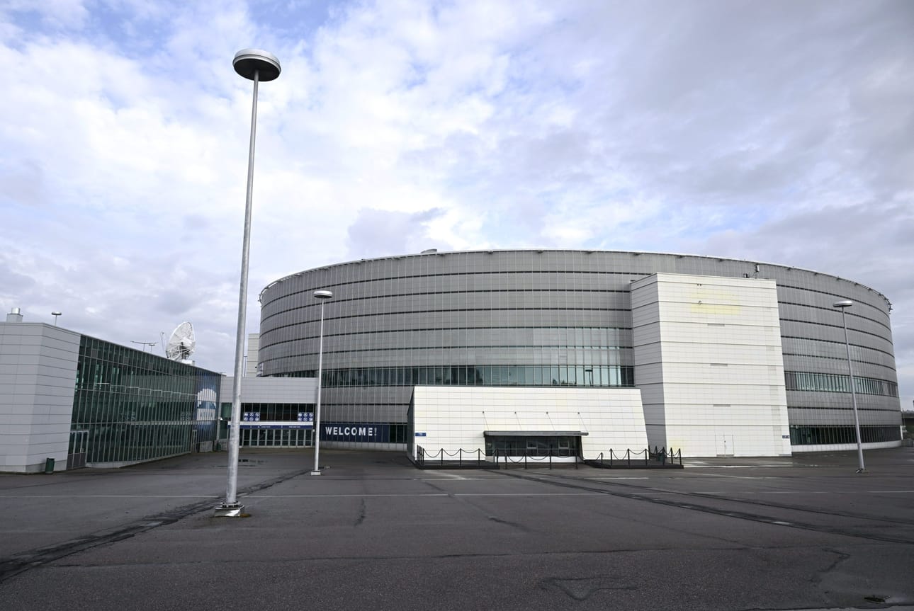 Helsingin areena on ollut yli kaksi vuotta tyhjillään Venäjä-pakotteiden vuoksi. LEHTIKUVA / Antti Aimo-Koivisto