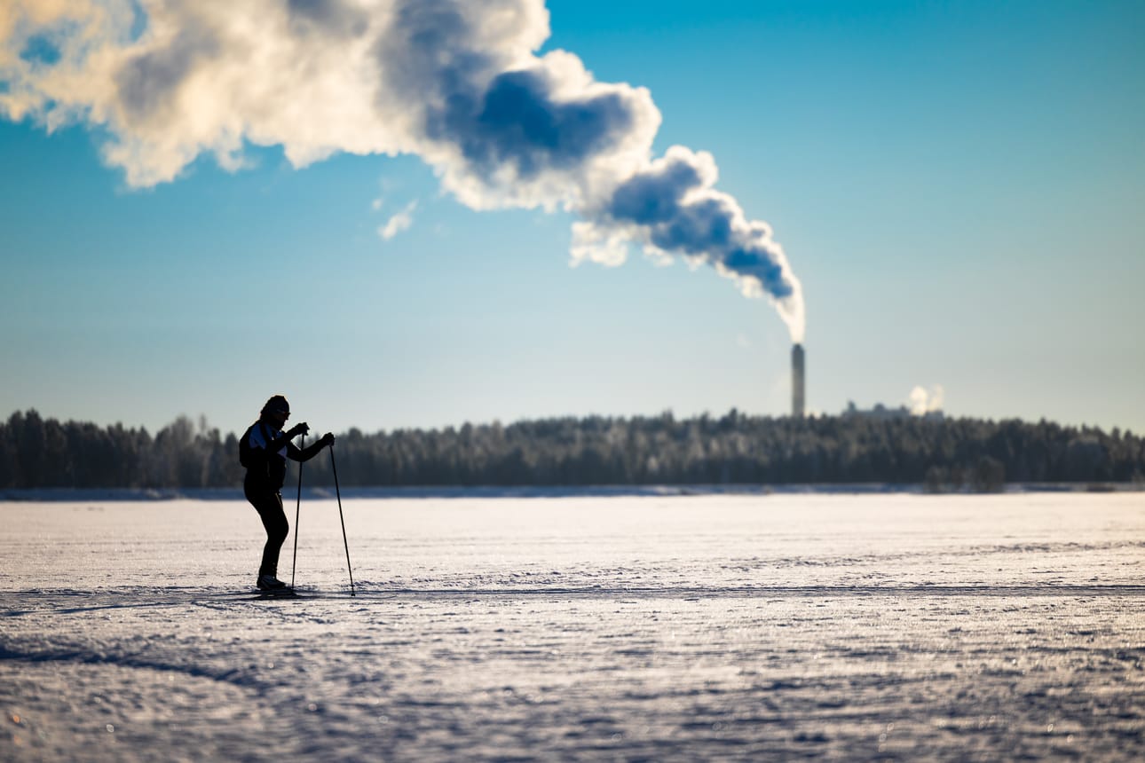 Vaikka lumitilanne on heikko, jäätilanne on hyvä. Seinäjoelle saatiin tälle talvelle kolmas latu käyttöön, kun Kyrkösjärven järvilatu avattiin tammikuun lopussa.