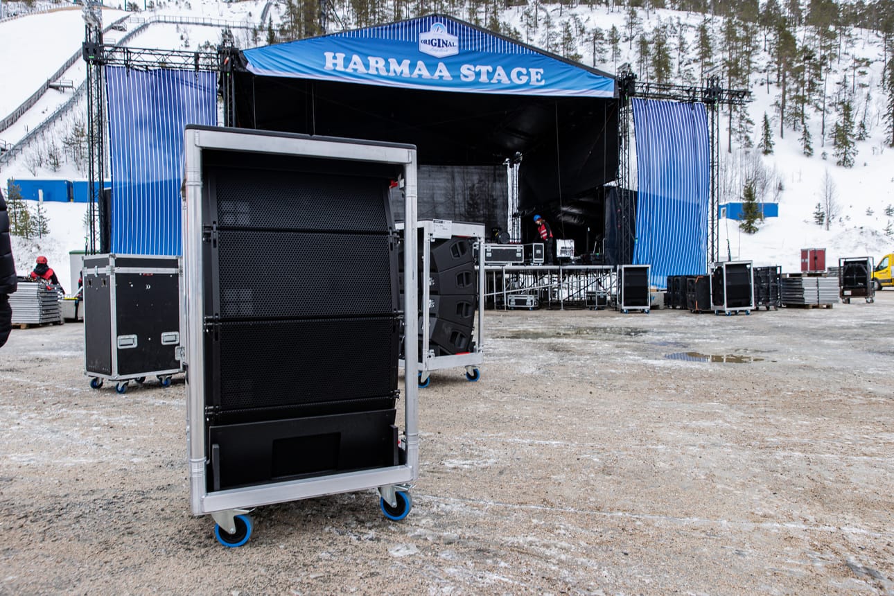 Kevät 2026 jäi Harmaa Rinne Festivalin viimeiseksi Rukan hiihtostadionilla.