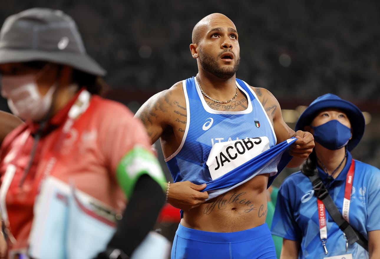 Amerikkalaisen isän ja italialaisen äidin Lamont Marcell Jacobs voitti 100 metrin olympiafinaalin Euroopan ennätyksellä.