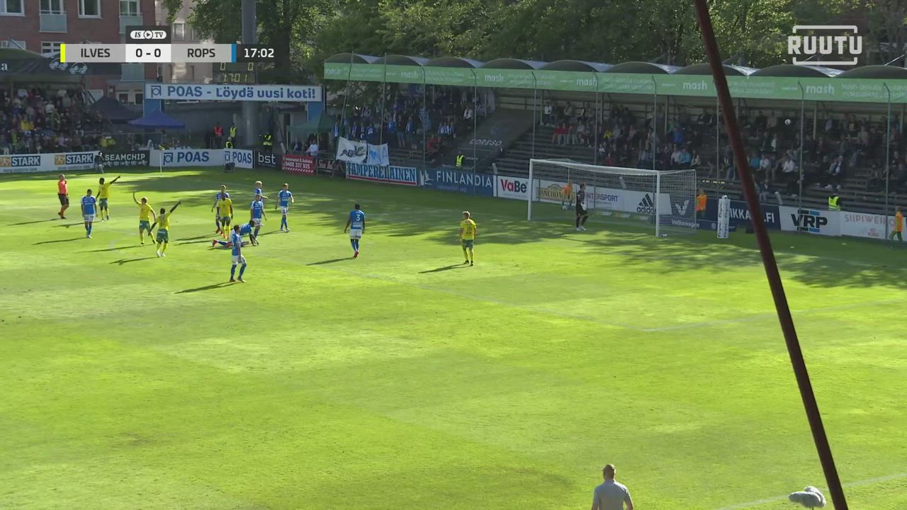 Ilves - RoPS ottelukooste