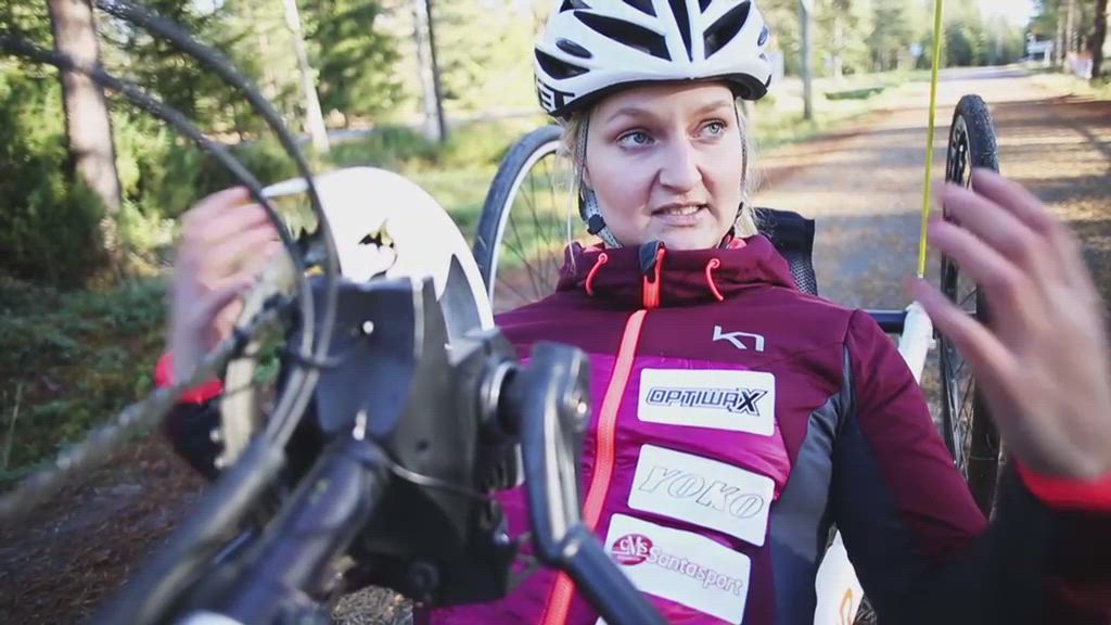 Sini Pyy kertoo käsipyörästä
