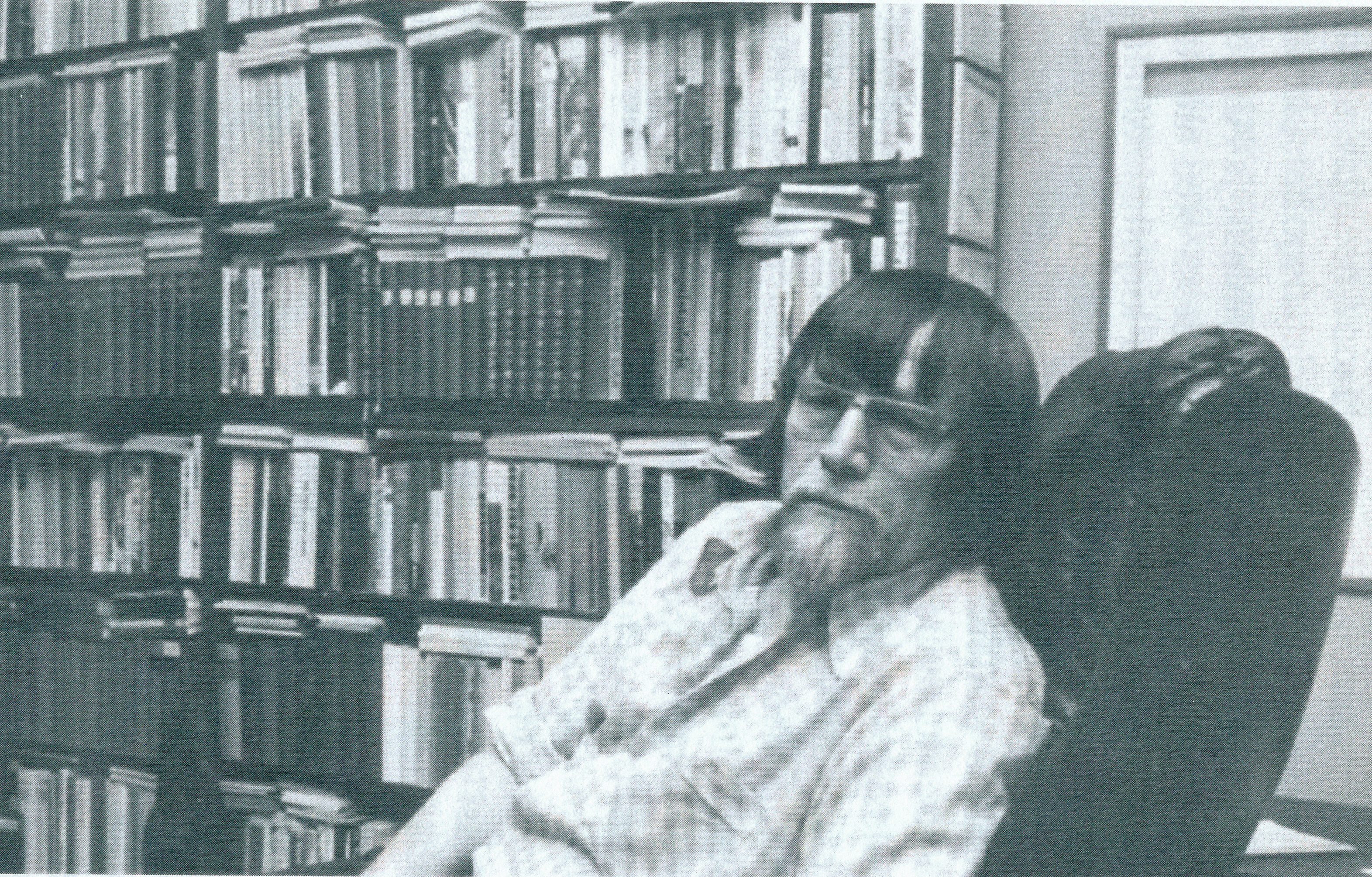 Kalle kotonaan Turun Rauhankadulla 1980-luvun puolivälissä. (Kuva Harri Kumpulaisen kokoelmat)