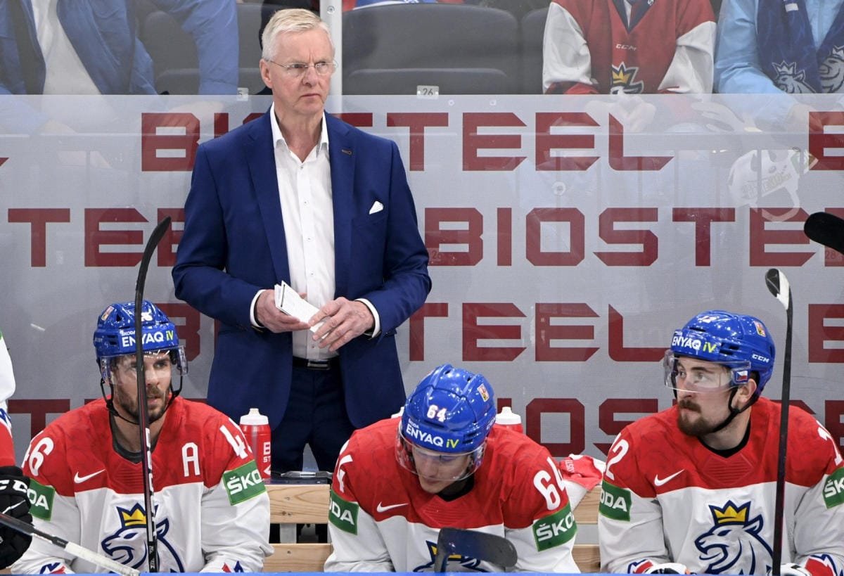 Kari Jalonen kohtaa Tshekin päävalmentajana kotimaansa Suomen jääkiekon MM-kisoissa. LEHTIKUVA / Jussi Nukari