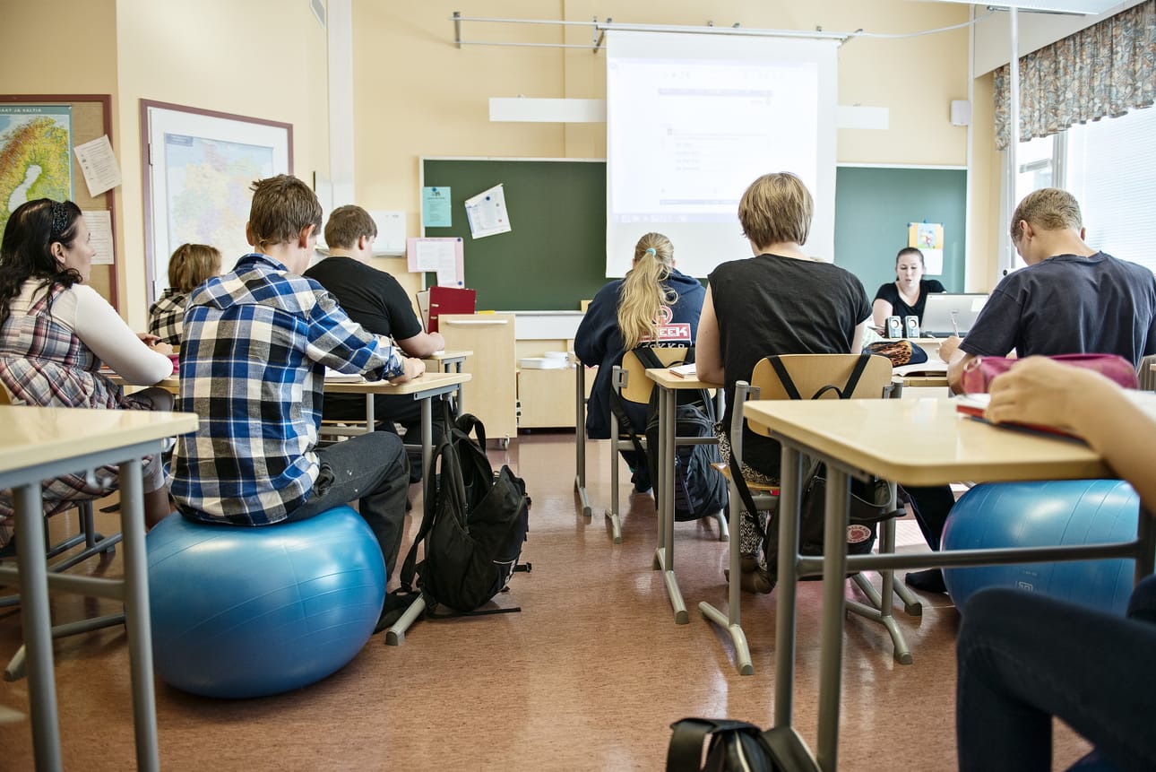 Oppilaiden erottaminen koulusta on nykyään harvinaista.