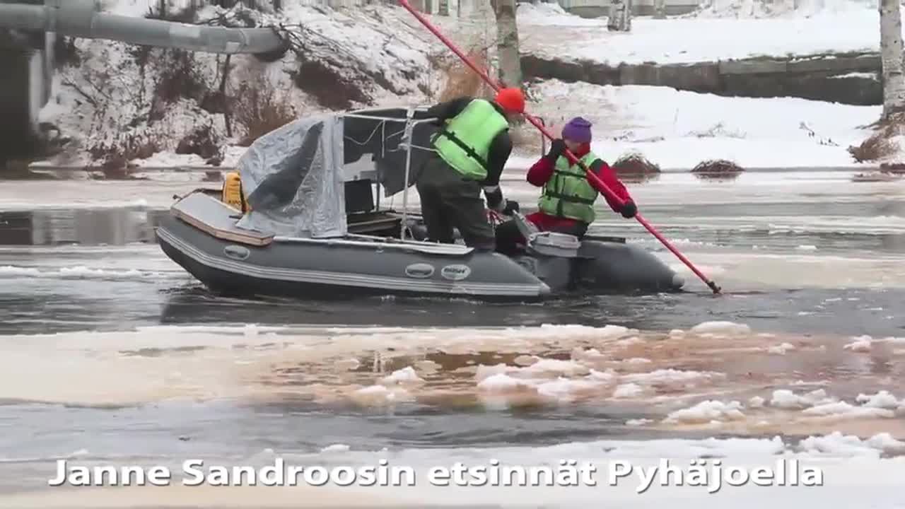 Janne Sandroosin etsinnät Pyhäjoella