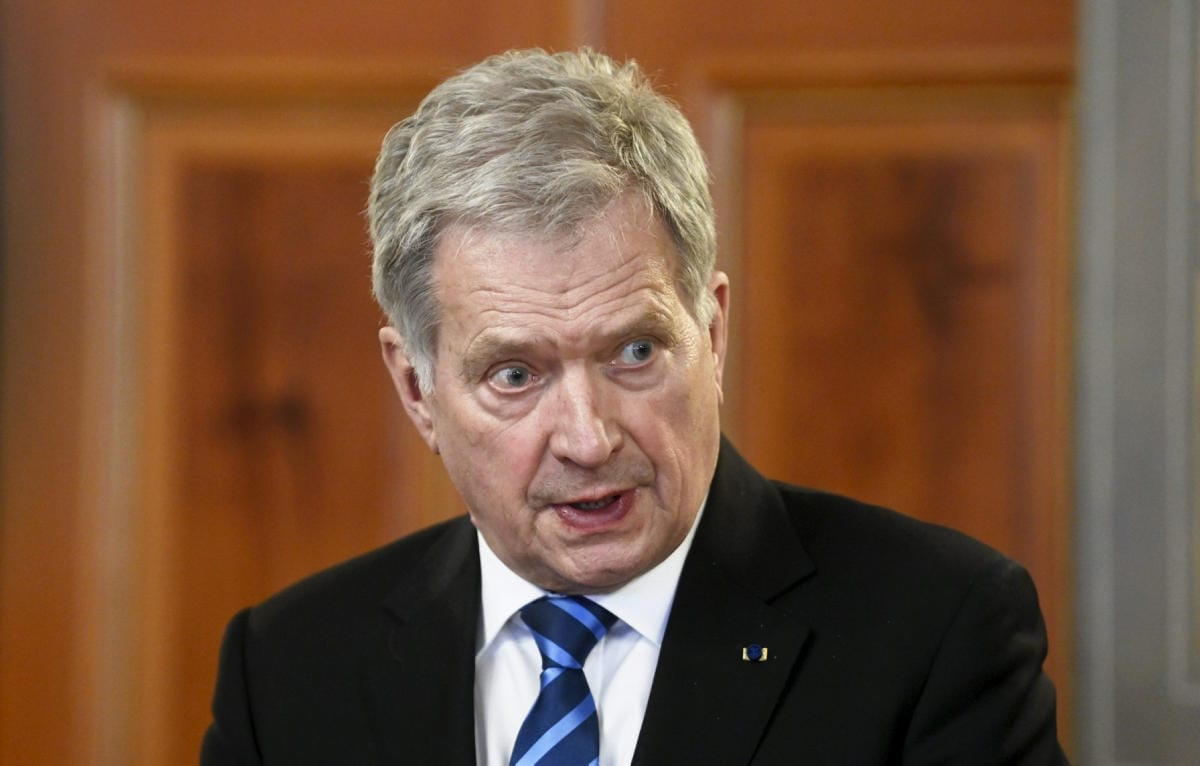 Niinistö tapaa maanantaina muun muassa Ranskan presidentti Macronin. LEHTIKUVA / VESA MOILANEN
