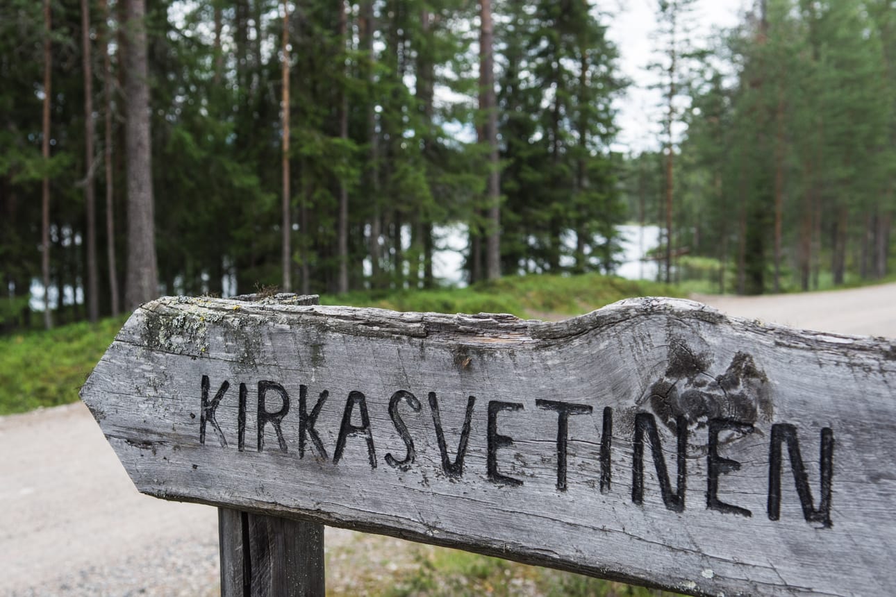 Hossa on tunnettu erityisen kirkkaista ja kalaisista vesistään.