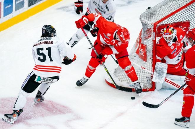 Sport ja JYP kohtaavatkin viikonloppuna kaksi kertaa. KUVA: SAMPPA TOIVONEN / APOLLO PHOTO