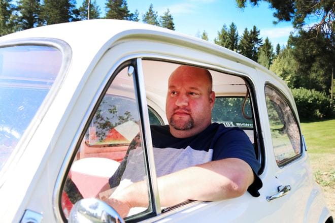 Taneli Brandtin silmäterää, Fiat 600 -mallia, myytiin Suomeen noin 70 000 kappaletta. KUVAT: SANNA KEISALA