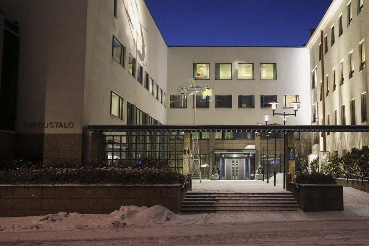 Syytteiden käsittelylle Keski-Suomen käräjäoikeudessa on varattu 32 istuntopäivää. LEHTIKUVA / Tommi Anttonen