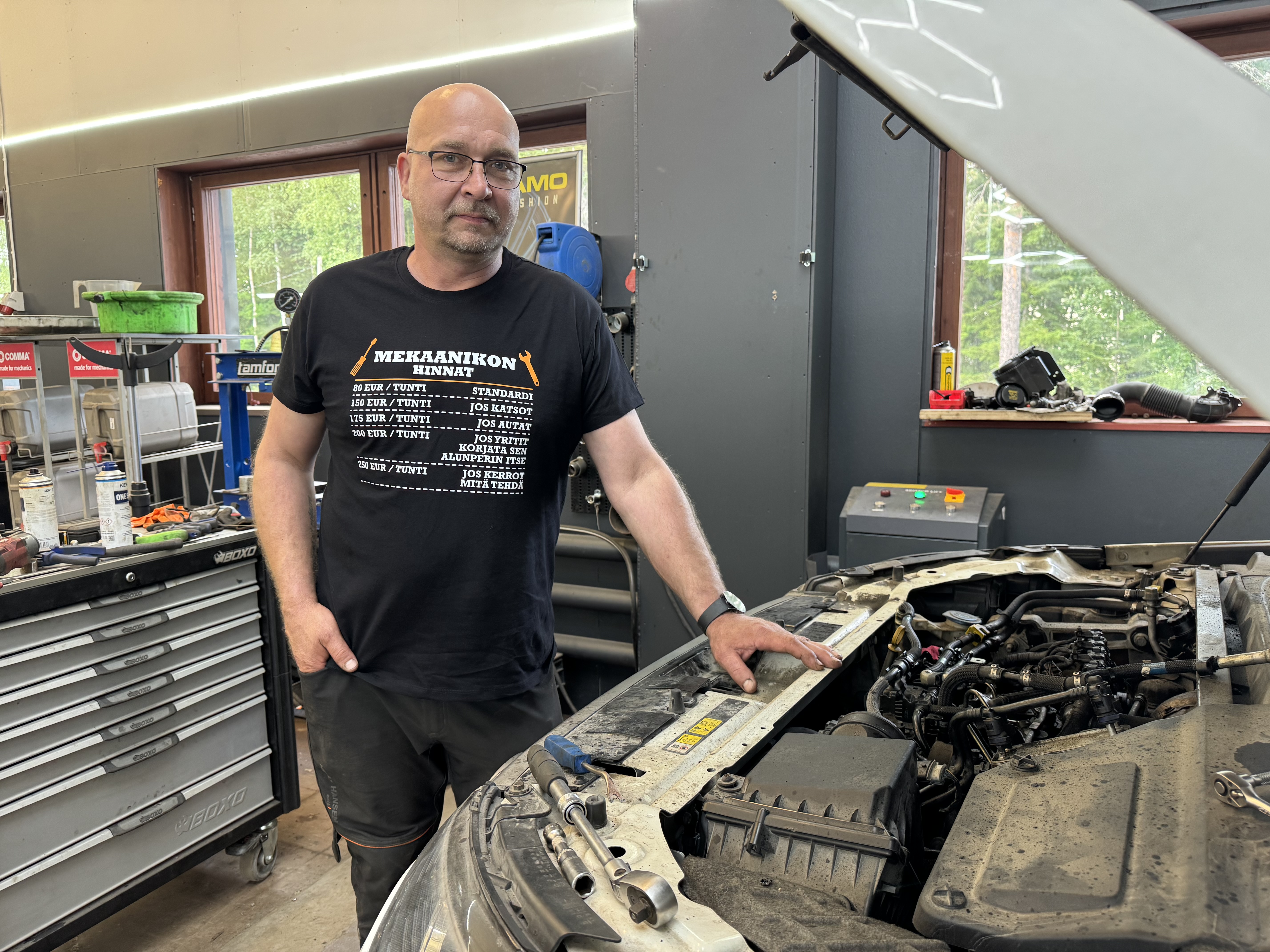 Autokorjaamon ei tarvitse olla rasvainen nyrkkipaja