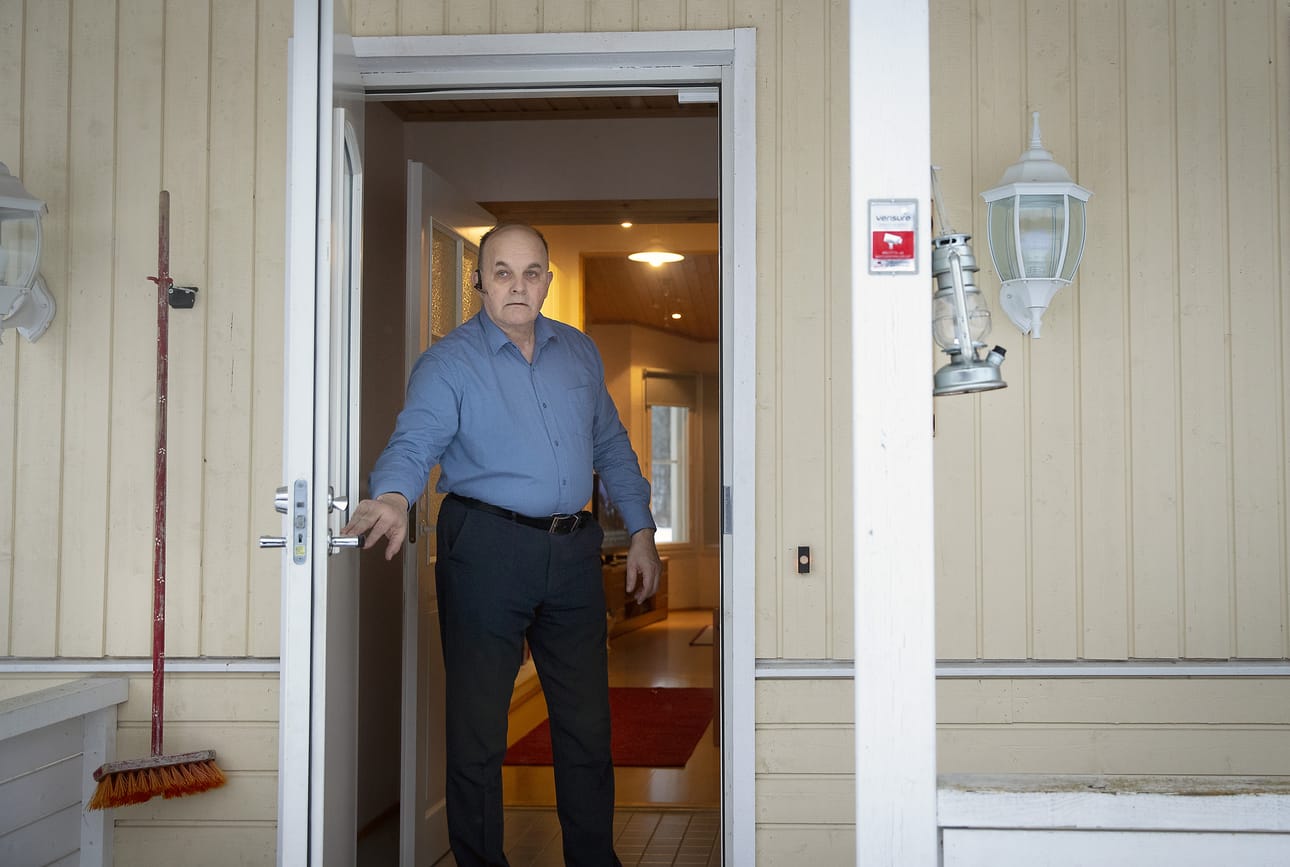 Perussuomalaisten Pohjois-Pohjanmaan piirin puheenjohtaja Ahti Moilanen pitää vaalitulosta lupaavana, vaikka kannatuksen nousu ei aivan vastannut vaaligallupien ennusteita. Arkistokuva.