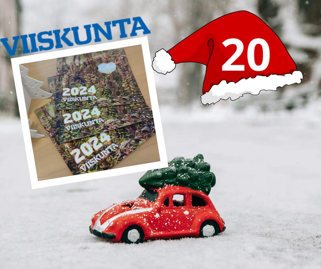 Viiskunnan joulukalenterin 20. luukussa kysyttiin lukijoilta hauskoja joulusanoja tai -sanontoja.