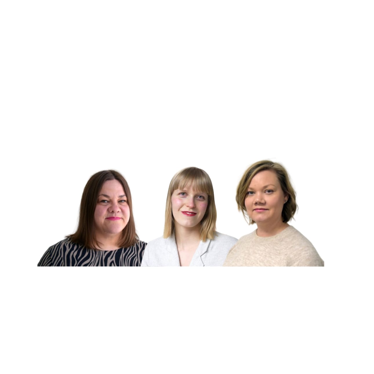 Ada Trogen, Ilona Myllyoja ja Heidi Åkerman