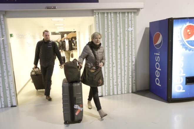 Ex-ministeri Suvi Lindén piipahti vain Oulussa. Nyt hän Barcelonassa Espanjassa, jossa järjestetään mobiilialan suurtapahtuma Mobile World Congress -tapahtuma. Kuva: Jarmo Kontiainen