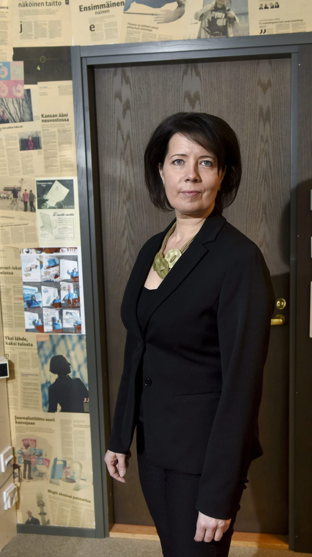 Journalistiliiton puheenjohtaja Aho kertoo tiedotteessa, että liiton toimistolla on ollut johtamiseen ja vuorovaikutukseen liittyviä ristiriitoja, joita ei ole saatu ratkaistua. LEHTIKUVA / Heikki Saukkomaa