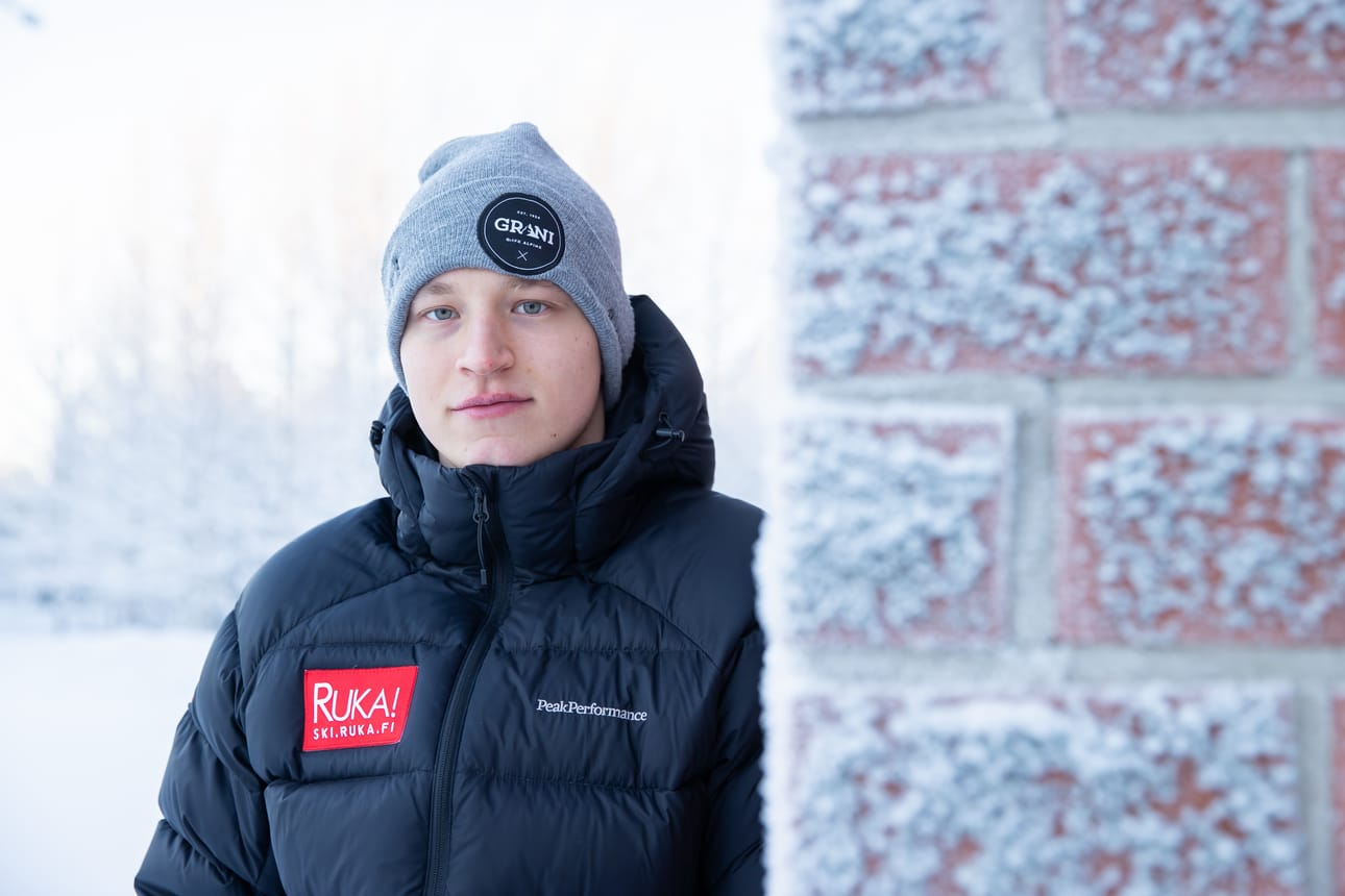 Ruka Slalomin Urho Rechardt voitti Suomun FIS-suurpujottelun.