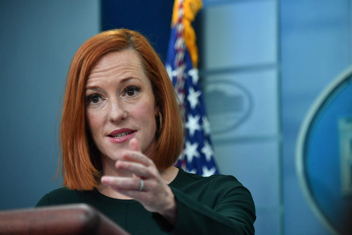 Valkoisen talon lehdistöedustaja Jen Psaki sanoi olevansa järkyttynyt sotilasvoiman käytöstä viattomia siviilejä vastaan suvereenissa valtiossa. LEHTIKUVA/AFP