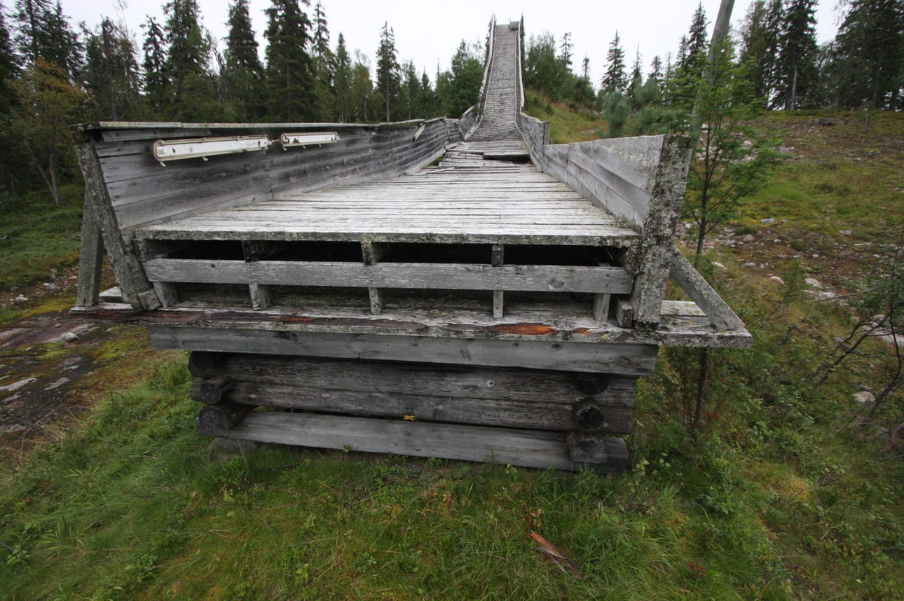 Posion Kirintövaaran laskettelurinteiden kyljessä oleva K60-hyppyrimäki purettaneen tänä syksynä.