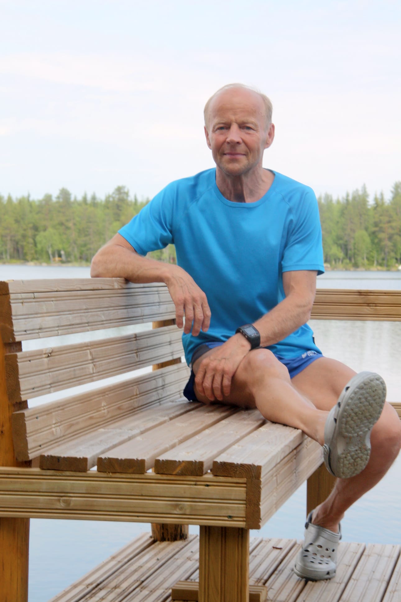 Kalervo Tyni on intohimoinen juoksija.