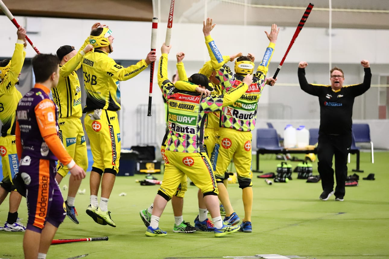 PattU juhli viime talvena lopputurnauspaikkaa Ouluhallissa.