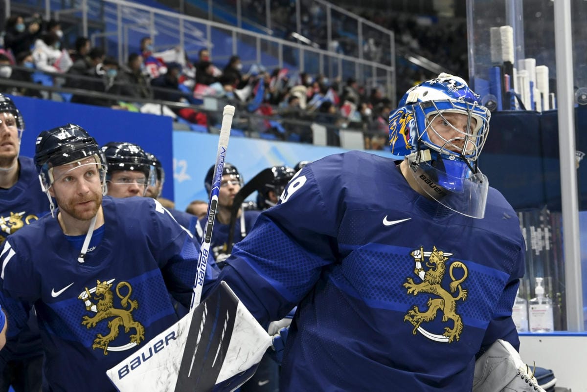 Suomi kukisti perjantaina välierässä Slovakian 2–0. LEHTIKUVA / EMMI KORHONEN