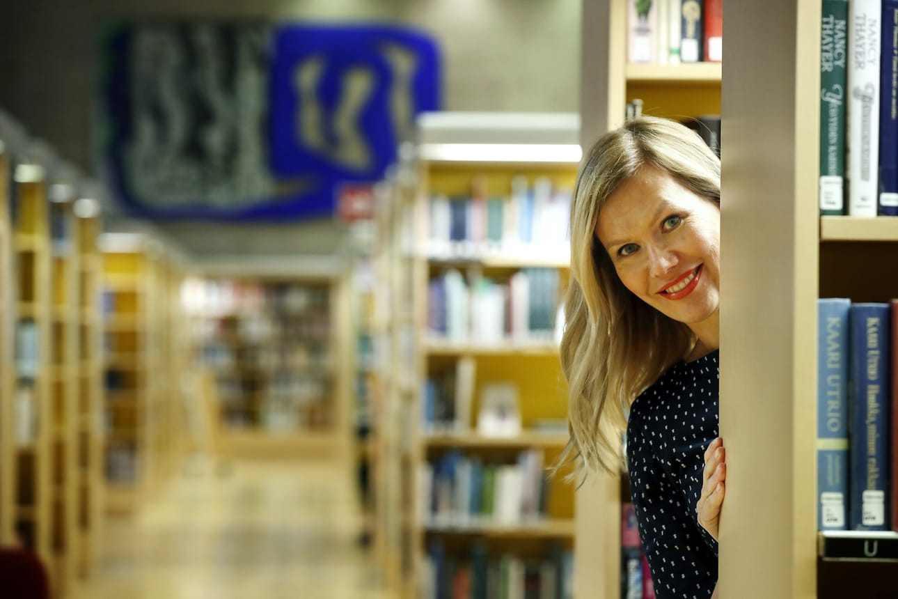 Kirjailija Minna Rytisalo.