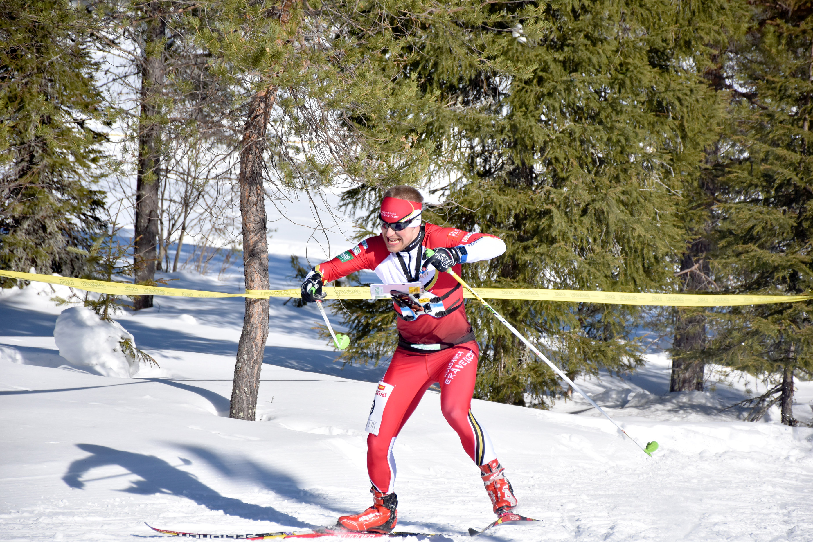Santeri Aikion haaveet SM-mitalista menivät jo alkumatkasta.