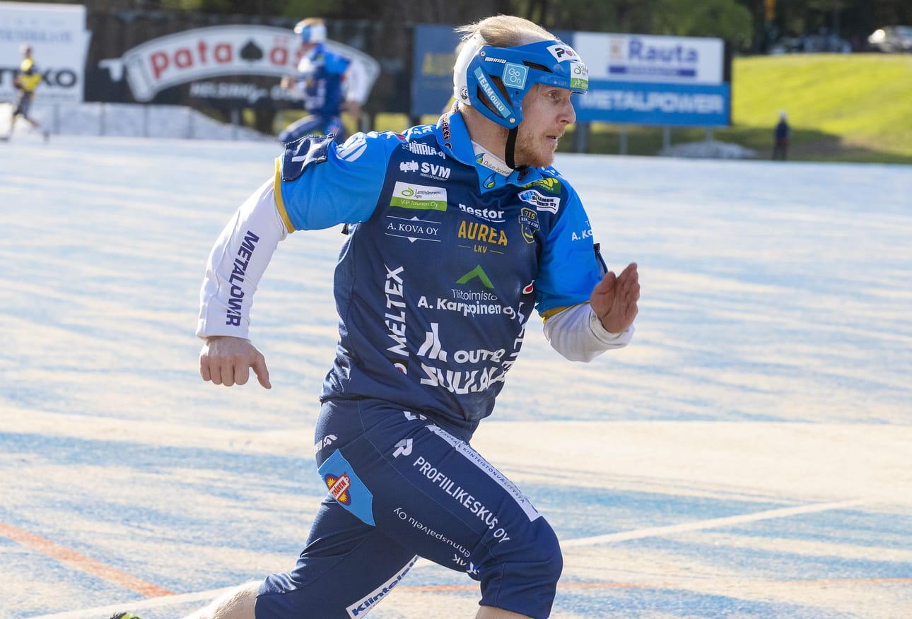 Teemu Isoketo toi KeKi:lle yhden juoksun ja meni kentälle sataprosenttisella varmuudella.