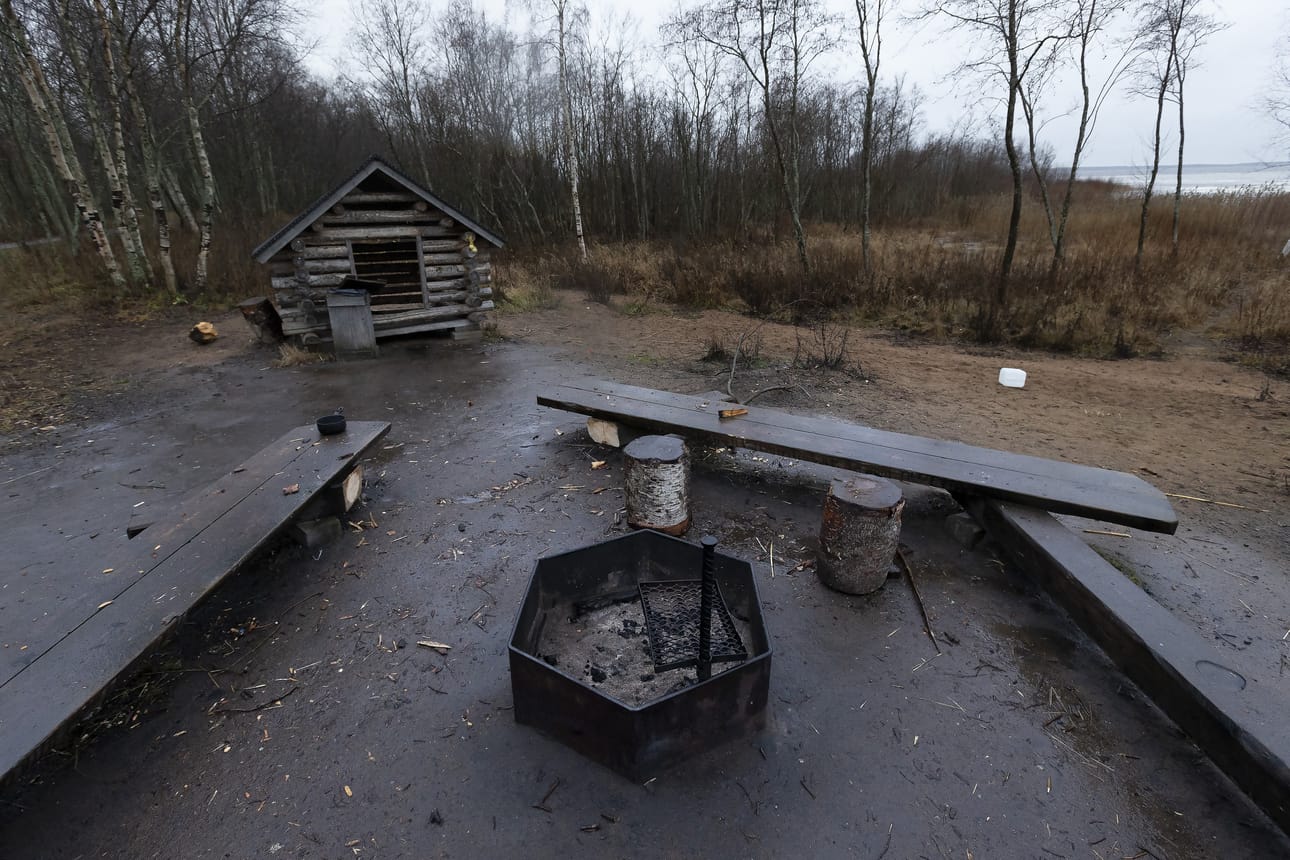 Nuotiopaikkojen polttopuut ovat paikoitellen loppuneet Pohjois-Pohjanmaan alueella. Arkistokuva.