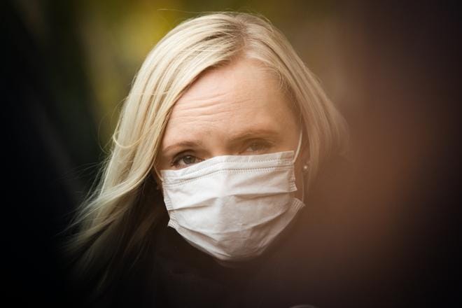 Helsingin käräjäoikeus on tuominnut kolmekymppisen miehen sisäministeri Maria Ohisaloon (vihr.) sosiaalisessa mediassa kohdistetusta laittomasta uhkauksesta. KUVA: Arttu Laitala