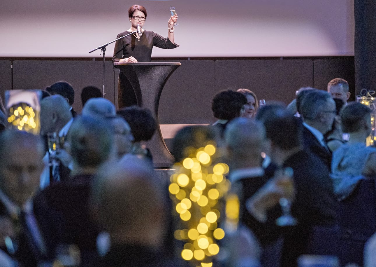 Pohjois-Pohjanmaan urheilugaala järjestettiin Lasaretissa perjantaina.