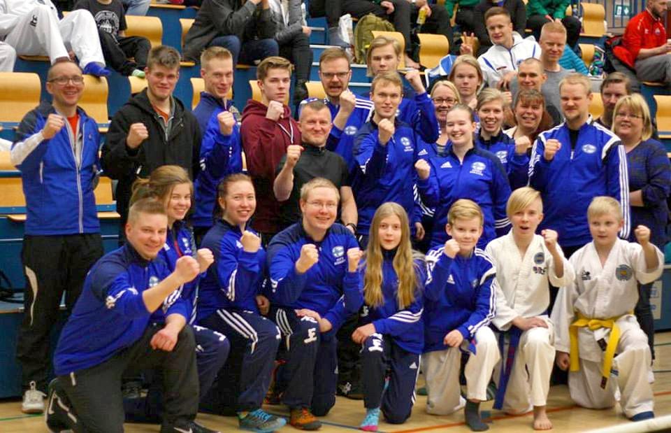 Pirkkalassa järjestetyt Taekwon-Don SM-kisat ja värivöiden HelmiCup toivat jokivarteen useita mitaleja.
