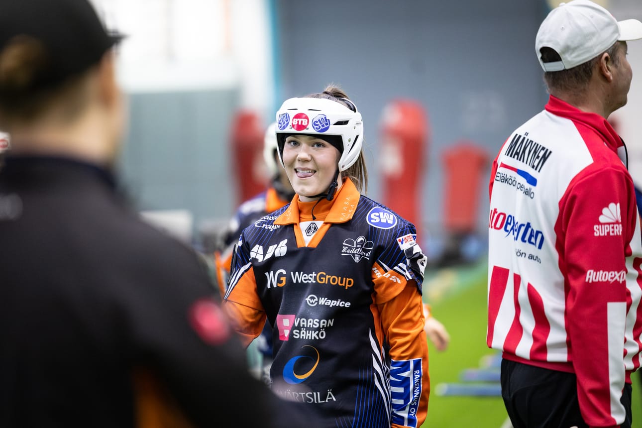 Neea Mattila on Mailattarien uusia pelaajia. Arkistokuva.