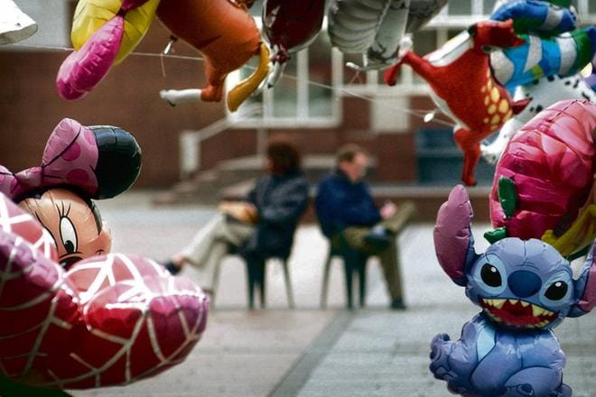 Lystikkäät vappupallot eri teemoineen ovat varsinkin lasten mieleen. ARKISTOKUVA: KARI LÖFHJELM