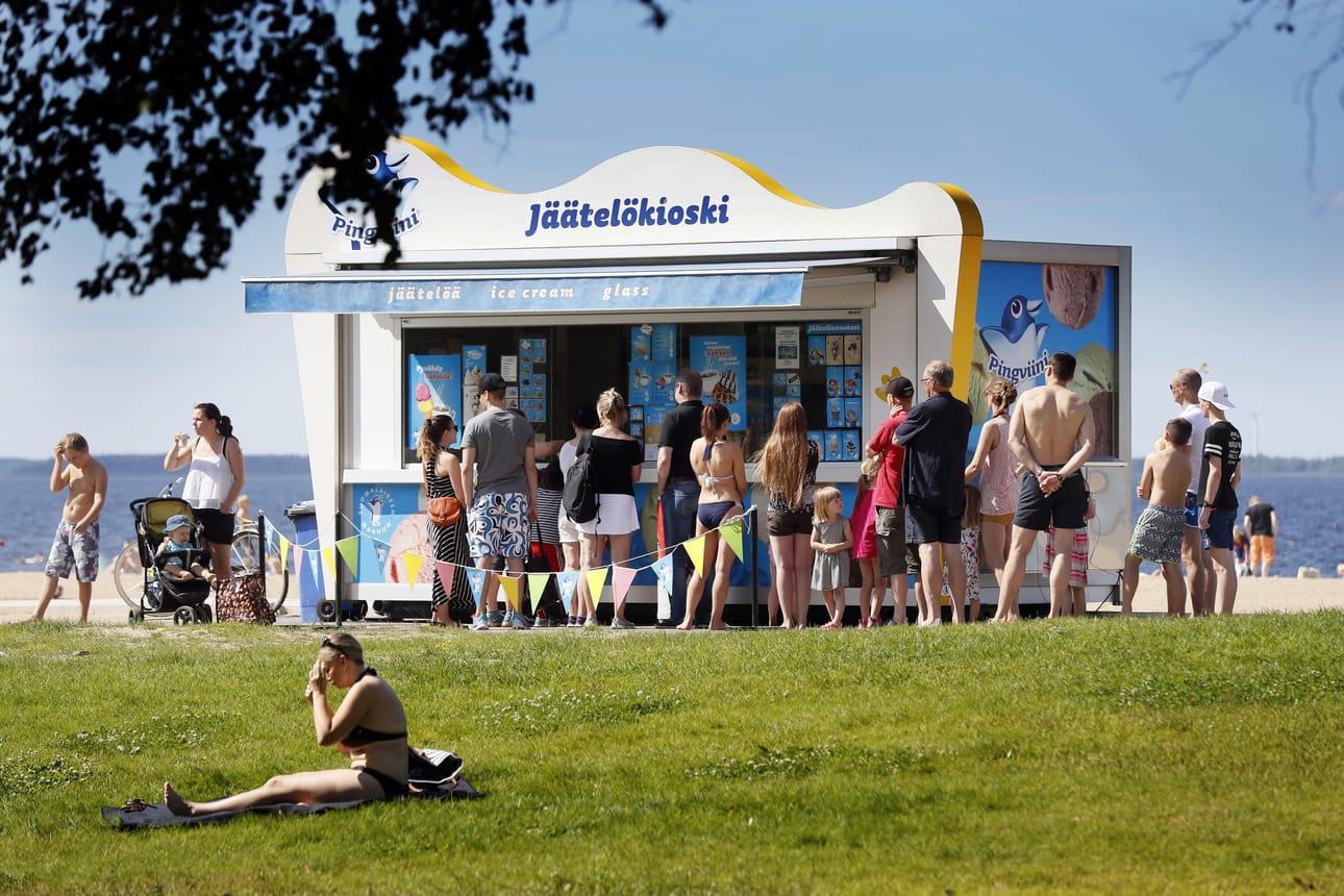 Kesäiset säät antoivat odottaa Oulussa kesäkuun puoleen väliin saakka. Arkistokuva.