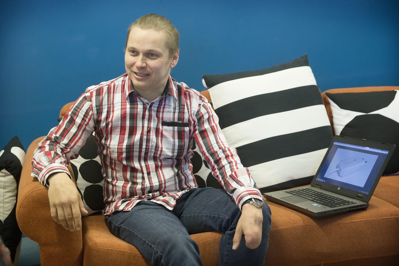 Asmo-laturin kehittäjä, toimitusjohtaja Asmo Saloranta suunnittelee jo innovaationsa soveltamista muihin laitteisiin, kuten läppäreiden latureihin.