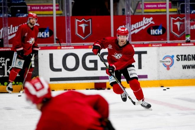 Colby Robakin Sport-debyytin ajankohta on vielä epävarma. KUVA: JAAKKO ELENIUS