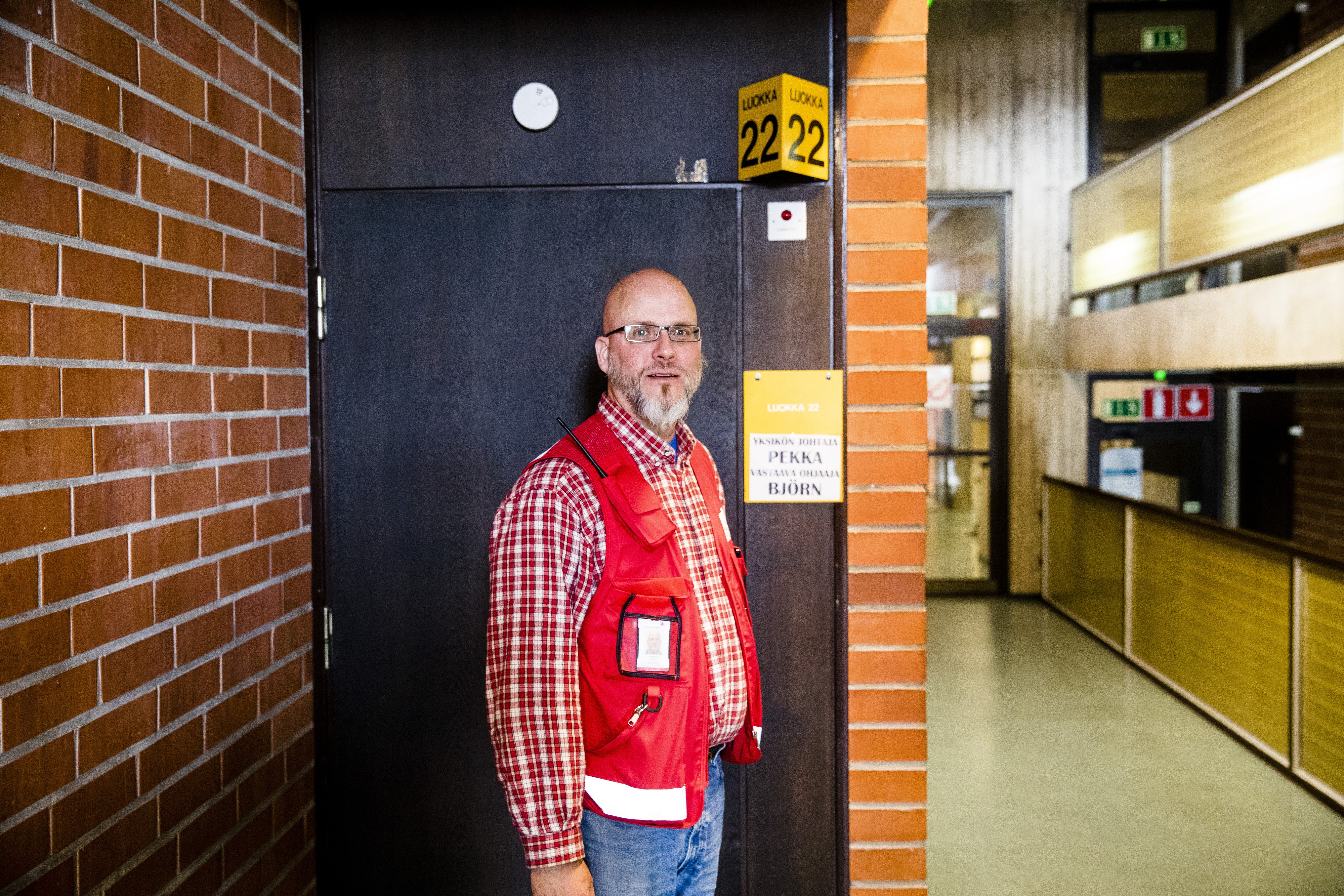 Pekka M. Sinisalo sanoo pyrkineensä olemaan helposti lähestyttävä vastaanottokeskusjohtaja.