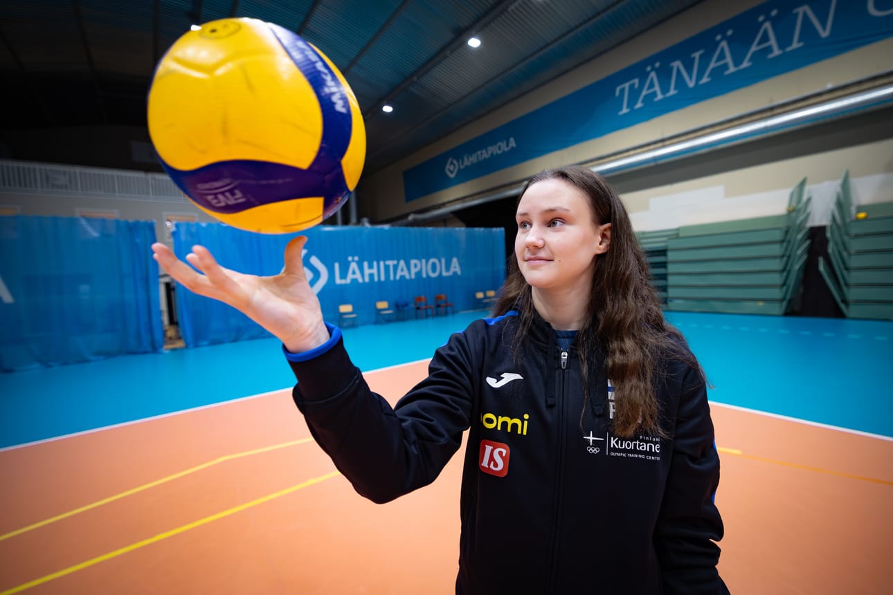 Kauhavalla kasvanut, myöhemmin Seinäjoelle muuttanut Annika Koivuniemi pelaa ranskalaisessa huippujoukkueessa ensimmäistä kauttaan. Arkistokuva.