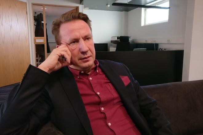 SJK:n puheenjohtaja Raimo Sarajärvi. Kuva: Tomi Kosonen