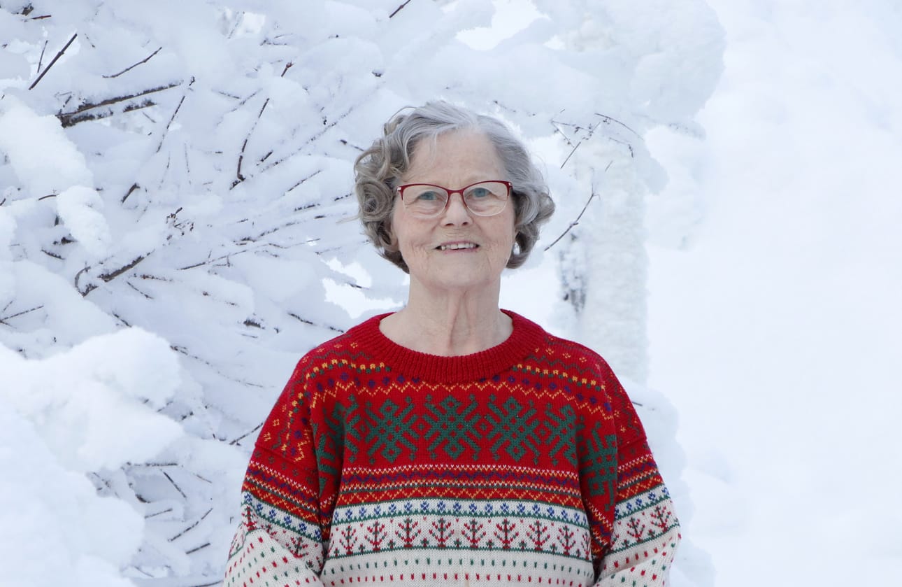 Raija Nevakivi viihtyy Hailuodossa, mutta juhli syntymäpäiviään lähipiirinsä kanssa Pudasjärvellä.