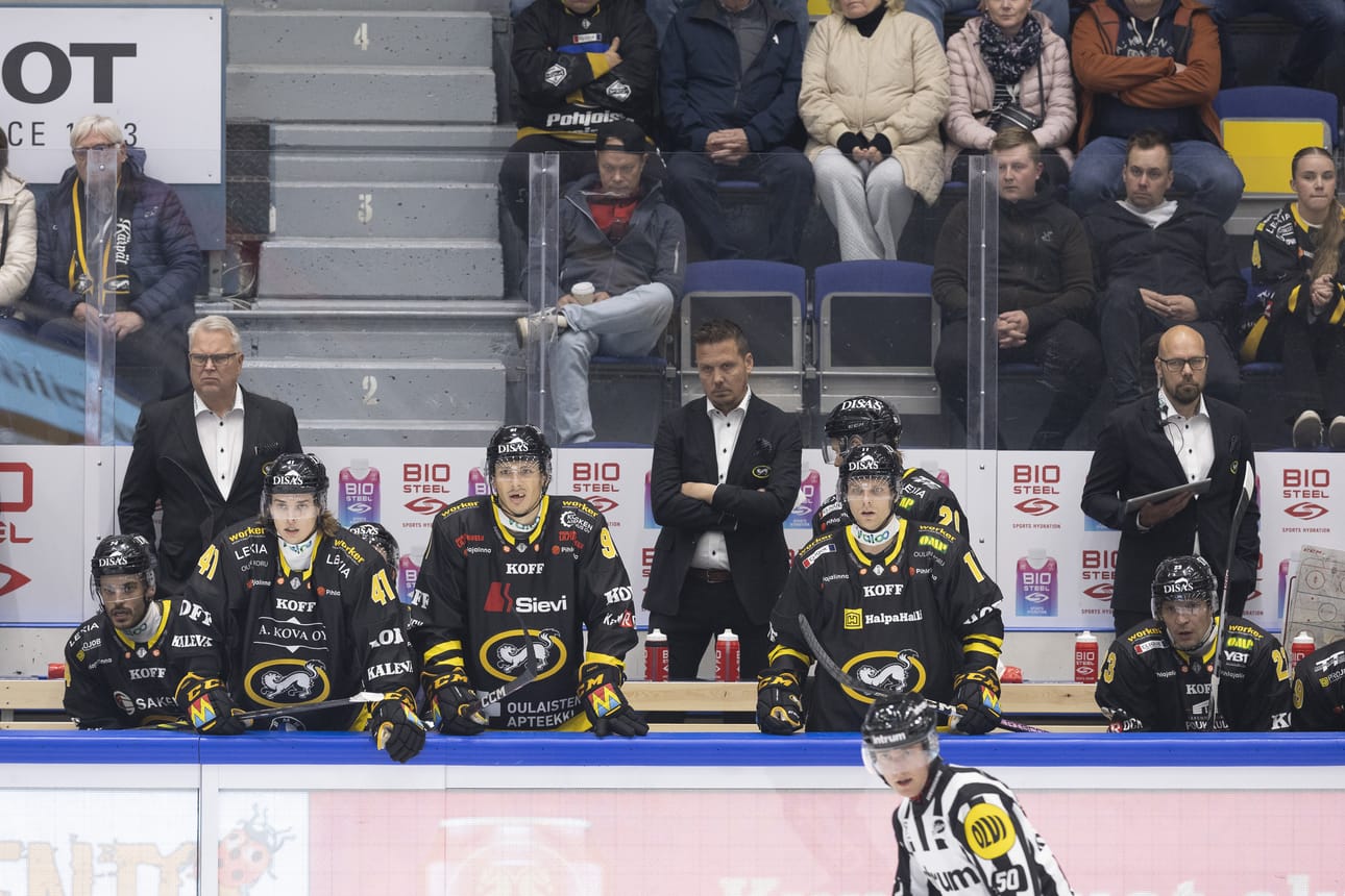 Trevor Mingoiaa ei nähdä loppukaudesta Kärppien vaihtopenkillä.